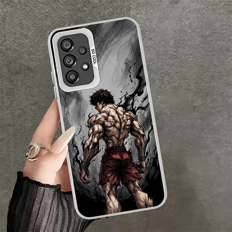 Мягкий чехол для телефона с аниме Baki the Grappler для Samsung A17 A16 A15 A14 A13 A57 A56 A55 A54 A53 A37 A36 A35 A34 A33 A26 A25 A24 A23