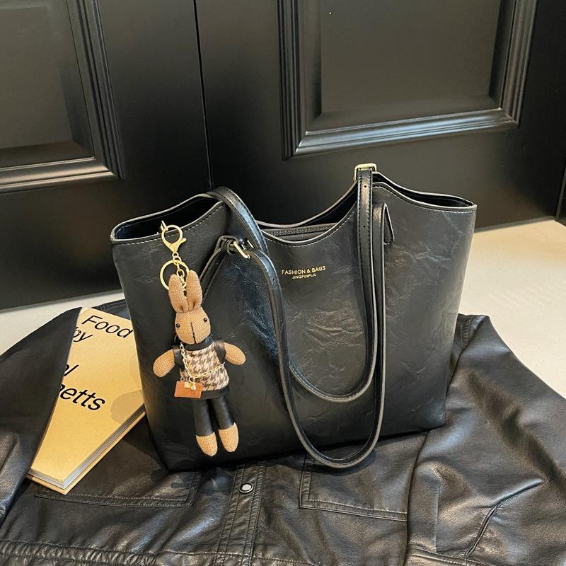 Большая вместительная осенне-зимняя сумка женская новая повседневная для студента колледжа сумка-тоут для поездок на работу женская сумка через плечо