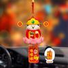 Мультяшный Лотос Бог Богатства Подвеска для автомобиля Креативный Автомобильный Интерьер Автомобильные Декоративные Принадлежности