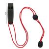 Anti loss Clip Double Pipe Whistle Dolphin Sound Rescue Emergency Whistle  Outdoor Tool