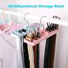 Multifunction Storage Rack Tie Belt Organizer Rotating Ties Hanger Holder Closet Organization