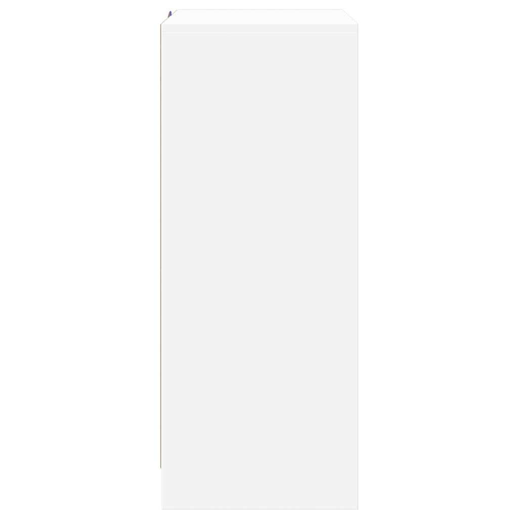 LED Sideboard White 77 x 34 x 85 cm Engineered Wood