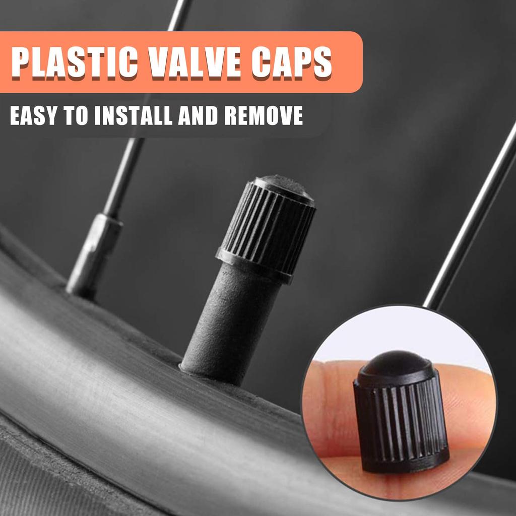 Presta Valve Core Bicycle Valve French Valve Core Conversion Adapter Bicycle Road Tire Air Valve Replacement Tool Wrench Tool Kit of (Набор 19)