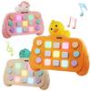 Upgraded Electronic Pop Light Quick Push Game Console Toys For Kids Adult Fidget Anti Stress Relief Toy Interactive Game Machine
