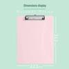 A4 Clipboard with Folder: Vertical Writing Pad for Students & Office Meetings
