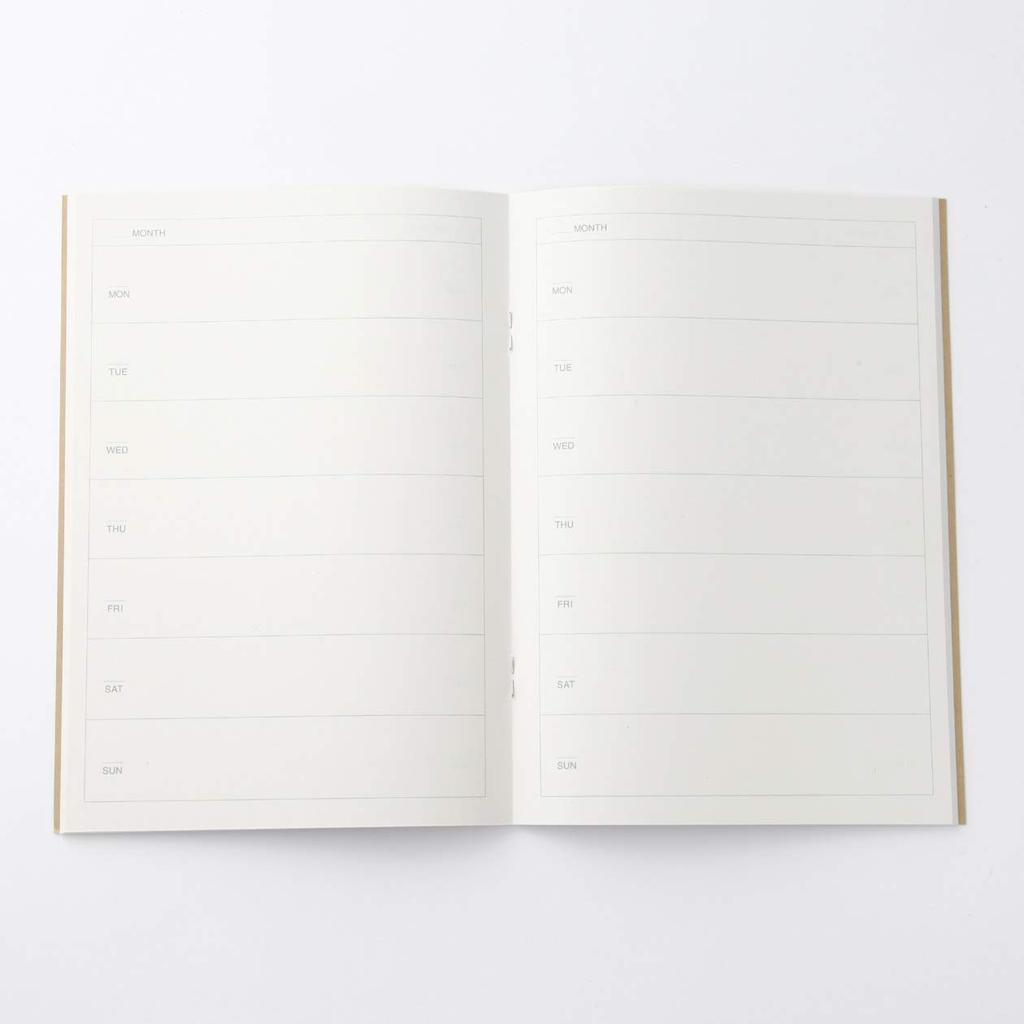 MUJI Еженедельник формата А5