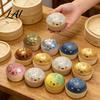 Stress Ball with Glitter Inside 12Pcs Steamed Bun Steamer Anti-Anxiety Cartoon Filled Dumpling Toy Squeeze Simulated Dough Fidget Sensory Relaxation