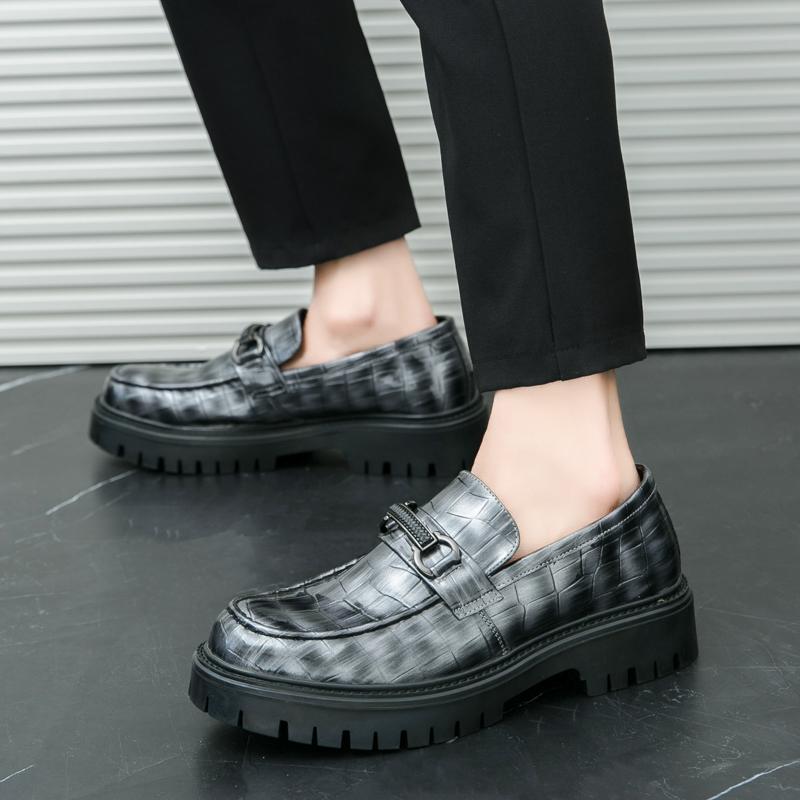 Лоферы, дизайнерская мужская повседневная обувь, роскошные туфли на платформе для отдыха на открытом воздухе, модные кожаные туфли для торжественных случаев, мокасины для вождения