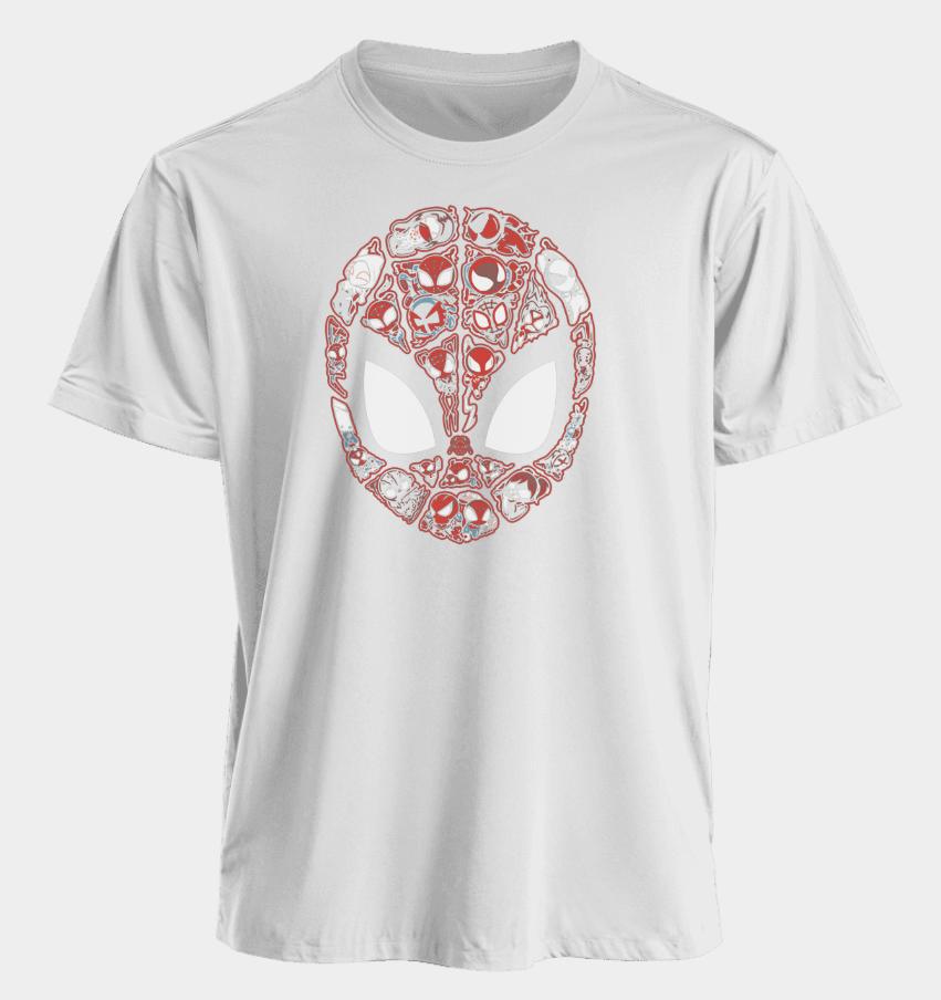 Men's and Women's T-shirts Spider-Man Summer American Style Spring and Autumn Loose Oversized Casual Short-sleeved