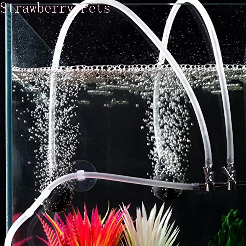 46 мм Силиконовый Аквариумный 1 м/3 м/5 м/10 м Шланг для Насоса Кислорода Камень для Пузырьков Воздуха Аквариумный Аквариум Пруд Насосная Трубка Пищевой Материал