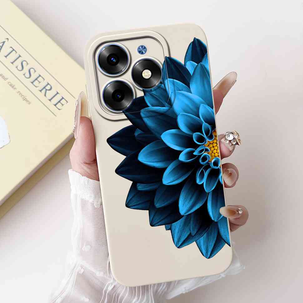 Розовый Кот Для Tecno Spark Go 2024 Чехлы BG6 Мягкий Силиконовый Чехол Для Tecno Spark 20 Spark20 SparkGo 2024 Корпус Чехол Для Телефона