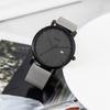 BUREI Men's Watch: Simple, Stylish, Popular Brand, Ultra-Thin, Lightweight, Analog, Waterproof, Quartz Movement, Black-Gray