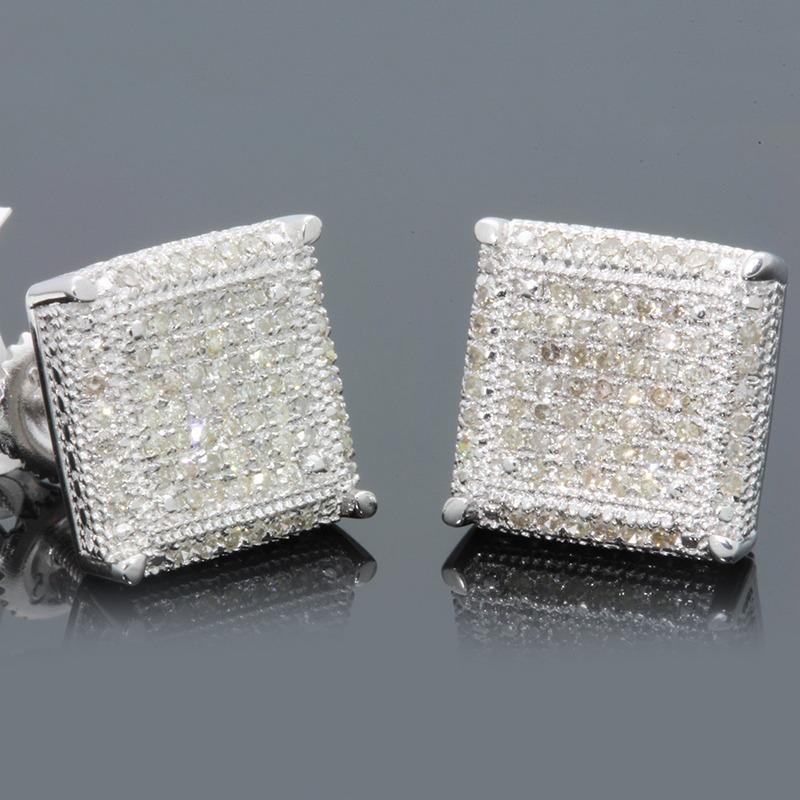 Серьги-пусеты в стиле рок-хип-хоп с ледяным покрытием для женщин, мужчин, мужские, с инкрустацией цирконами, серебристого цвета, пирсинг, аксессуары для ушей, трендовые украшения