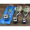 Three stainless steel ice cream shovel excavators, mashed potatoes, Türkiye ice cream, fruits, easy demoulding accessories