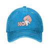 Washed Baseball Cap Apeach kakao friends Summer Trucker Hat For FeUnisex Unisex  Streetwear Outdoor Gym Sun Snapback Cap