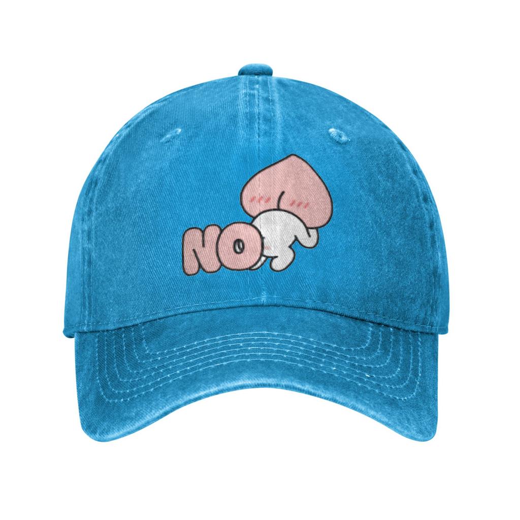 Washed Baseball Cap Apeach kakao friends Summer Trucker Hat For FeUnisex Unisex Streetwear Outdoor Gym Sun Snapback Cap