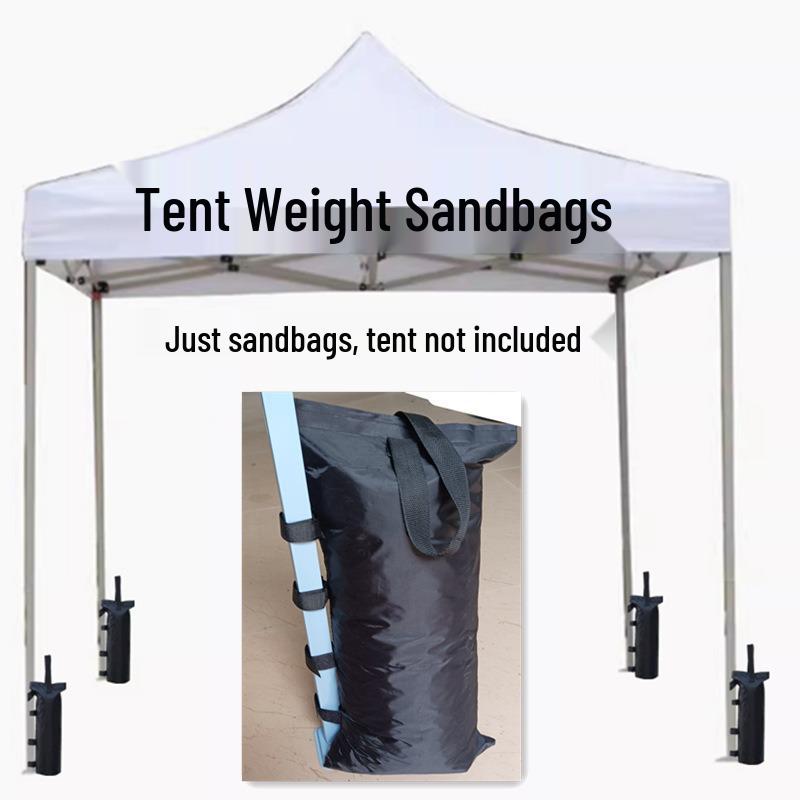 Windproof Sandbag for Outdoor Tent, 600D Oxford Cloth with PVC Coating, Anti-tip and Waterproof.