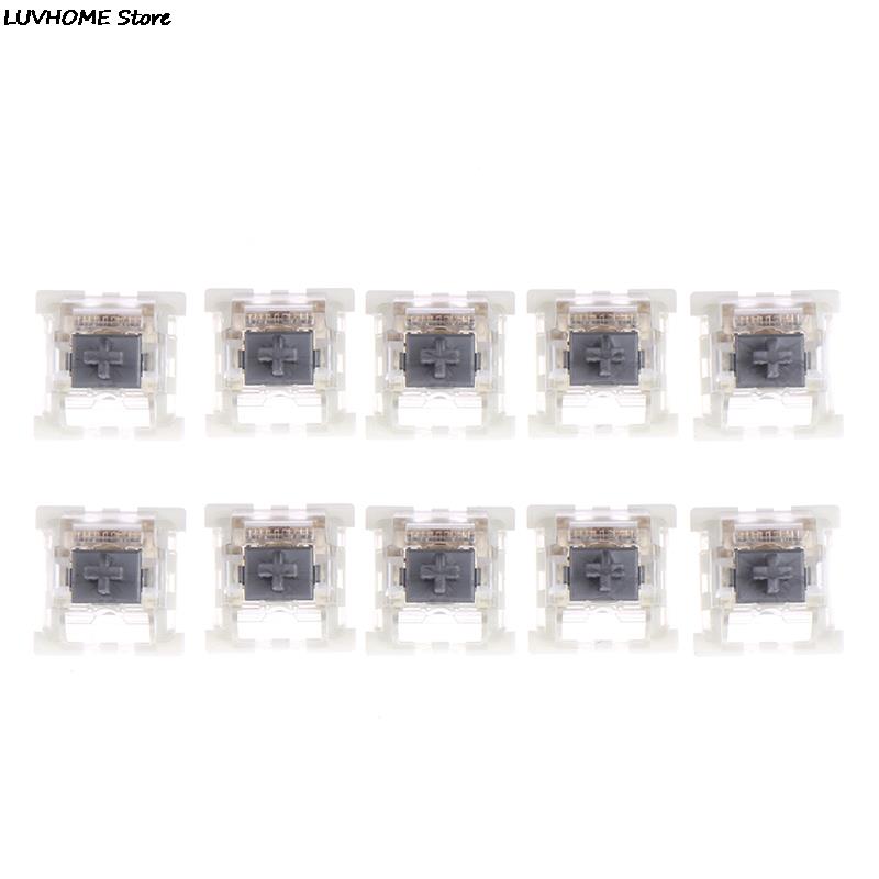 10 шт. Оригинальные механические переключатели для клавиатуры Cherry MX Ось Вал Переключатель RGB синий