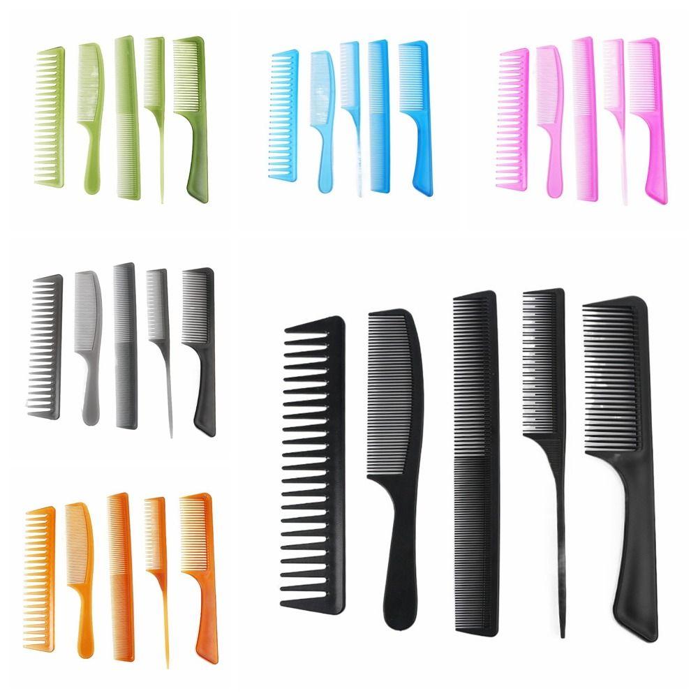 5 шт./компл. Многофункциональный набор для стрижки волос, набор для макияжа, антистатические расчески для волос, салон