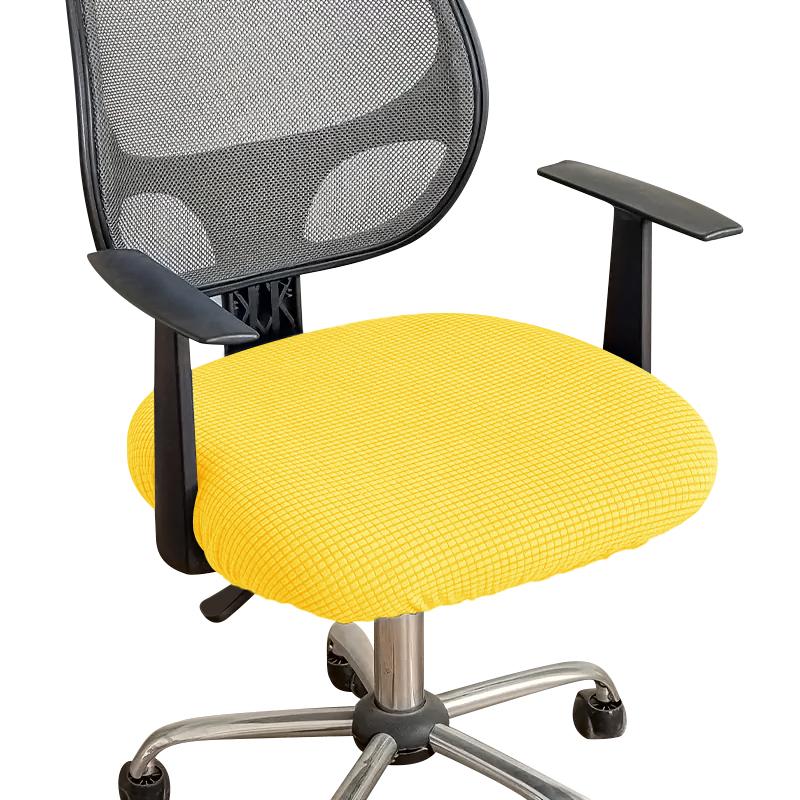 1pcs Office Computer Seat Protective Elasticity Split Seat Cover Universal Office Anti-dust Cover Thicken 29 Colors Chair Covers