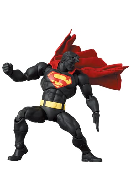 Прямой магазин игрушек MAFEX 189 СУПЕРМЕН ТЕМНЫЙ РЫЦАРЬ Высотой примерно 160 мм Фигурка [Эксклюзив Medicom] Нет. (TDKR ПАДАЕТ) Предварительно окрашенный
