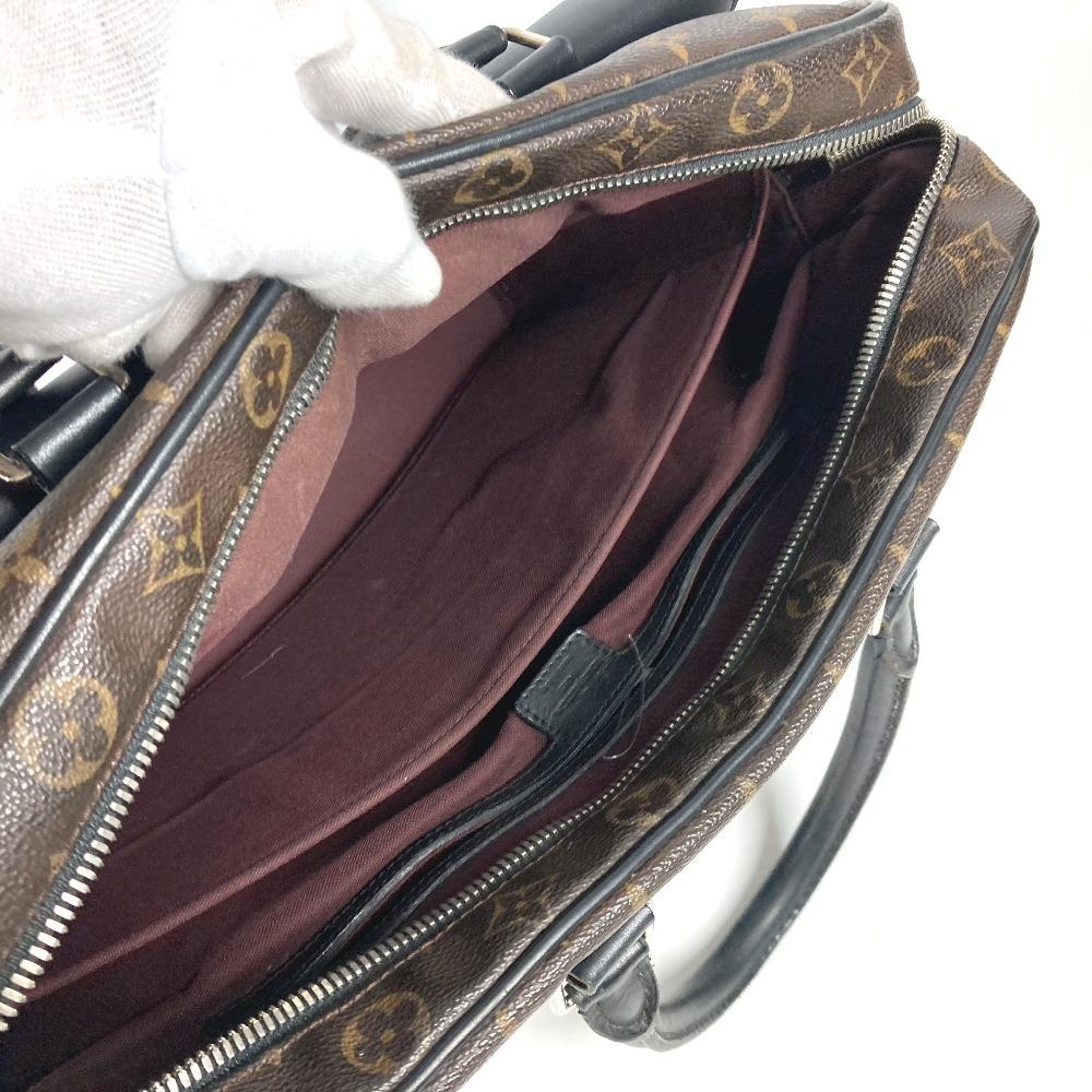 Louis Vuitton M56719 MonogramMacassar Soft Briefcase 2WAY Hand Bag Document Bag