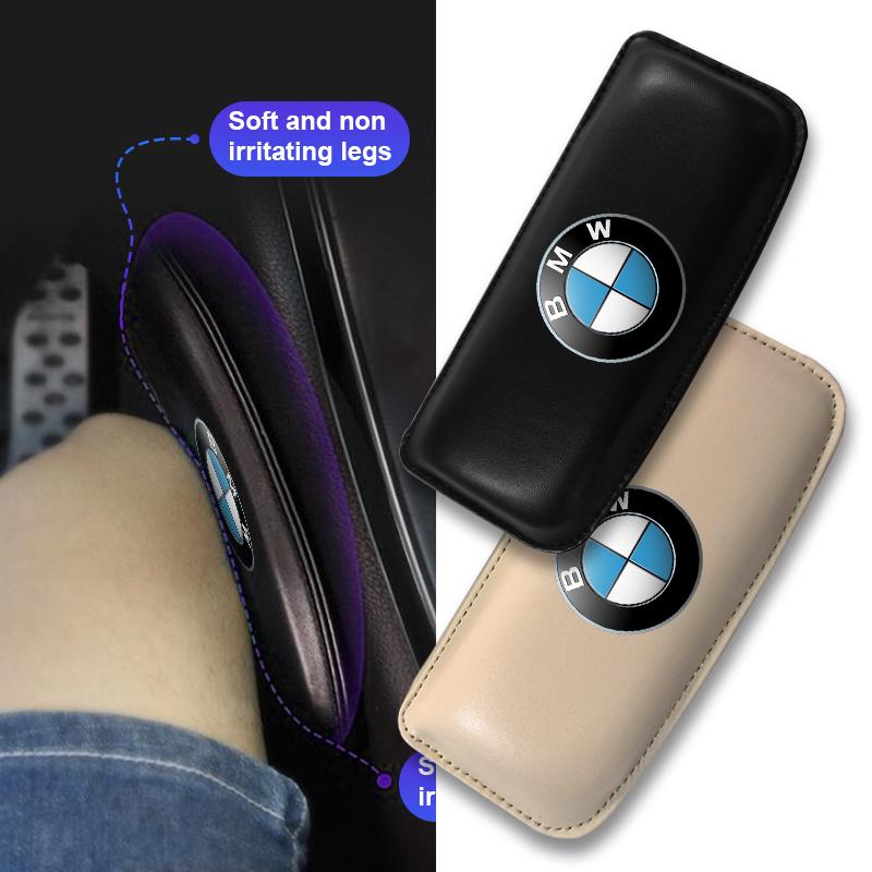 kfwhl7 Car Leather Knee Pad Inside Knee Cushion Comfortable Elastic Cushio For BMW 320i 325i 320Li 325Li 330Li X7 X3 X4 X5 X6 E39 E60
