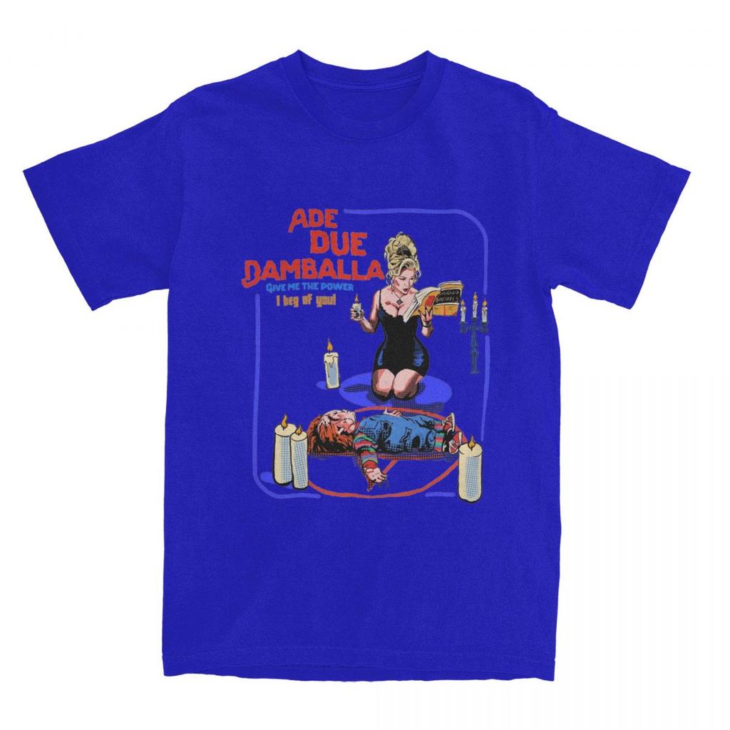 Летняя футболка с чантом Дамбалла Невеста Чаки Аксессуары для мужчин женщин 100% хлопок Потрясающая футболка для фаната фильма ужасов Чаки