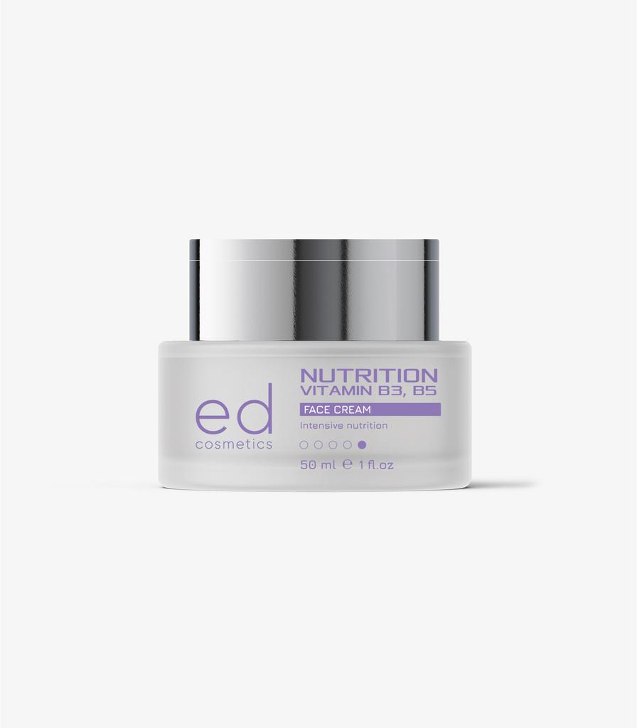 Крем для лица NUTRITION VITAMIN B3, B5 FACE CREAM ED Сosmetics 50 мл