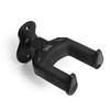 Wall-Mounted Self-Locking Wooden Guitar Hanger for Electric and Acoustic Guitars