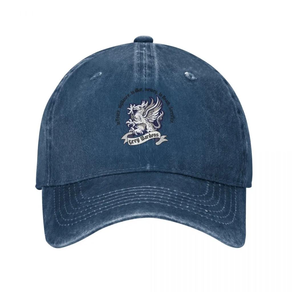 Grey Wardens Dragon Age Origins Logo and Quote Baseball Cap Golf fishing hat Wild Ball Hat custom caps For Unisex Womens