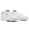 Reebok Кроссовки Court Peak Кожаные Удобные Низкие Скейтбордические Унисекс Белые GW7558