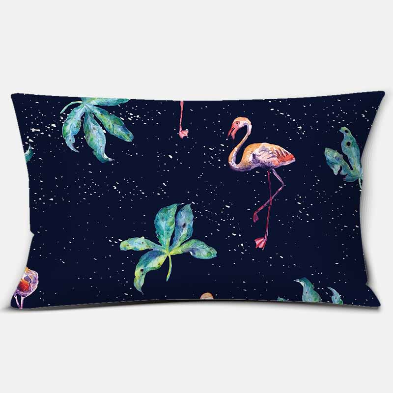 Модное растение Фламинго украшение дома автомобильный диван наволочка 30 см * 50 см