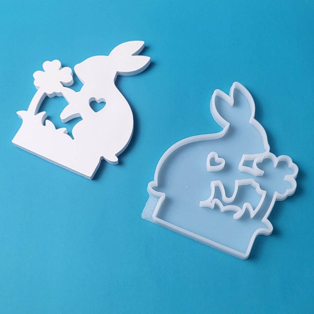 Hollow Flame Candlesticks Resins Moulds Lotus Candle Holder Silicone Molds DIY Heart Castings Moulds Home Decorations