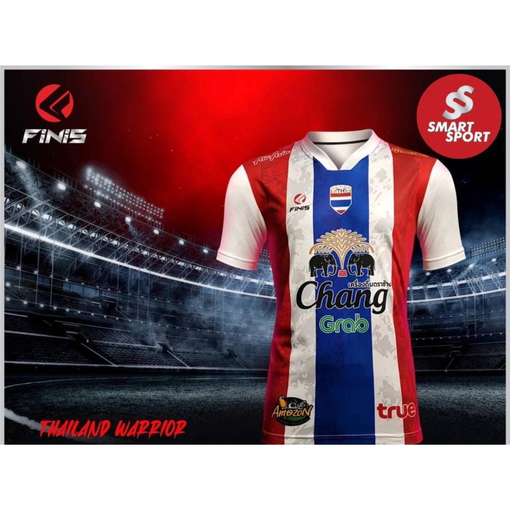 Футболка сборной Таиланда по футболу SOCCER NATION TEAM JERSEY SHIRT HOME FAN Print V Neck Unisex Men Women Quick Dry Short Sleeve Uniform Elephant Logo Sport