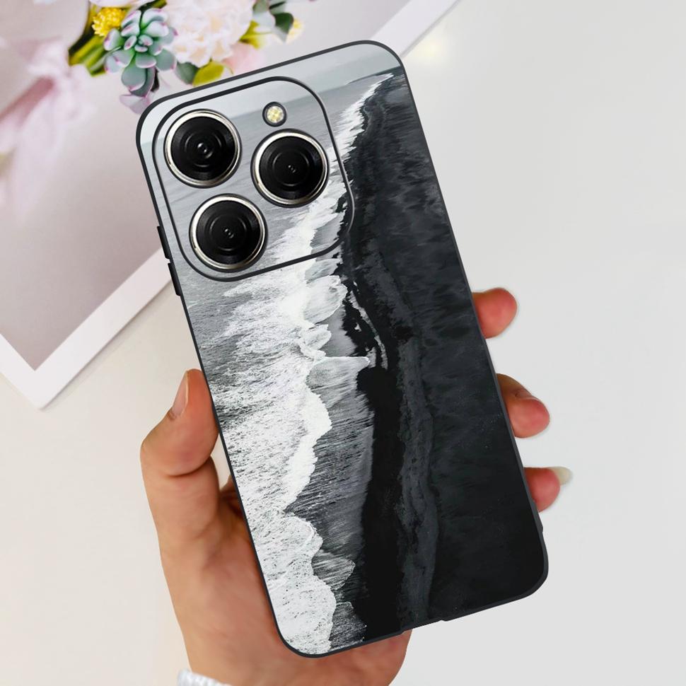 Для Tecno Spark 20 Pro Чехол KJ6 Роскошный Конфетный Расписной Чехол Мягкий Силиконовый Чехол Для Tecno Spark 20 Spark20 Pro Корпус Funda