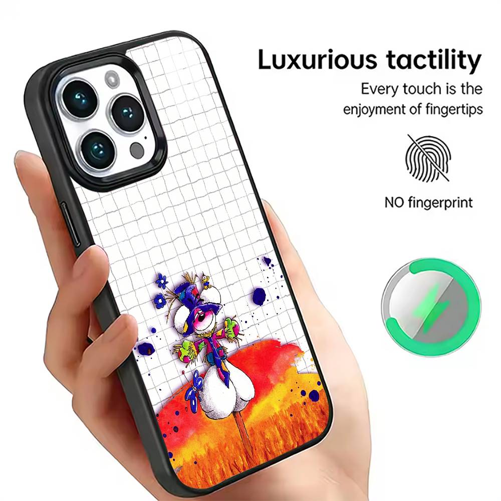 Cartoon D-Diddl Phone Case For iPhone17,16,15,14,13,12,11 Plus,Pro Magnetic with Magsafe Wireless Charging