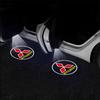 cwznhv1 Car LED Door Projector Lamp Laser HD Welcome Courtesy Lights Decoration For Mitsubishi Lancer 10 Xpander Pajero 4 Montero Triton