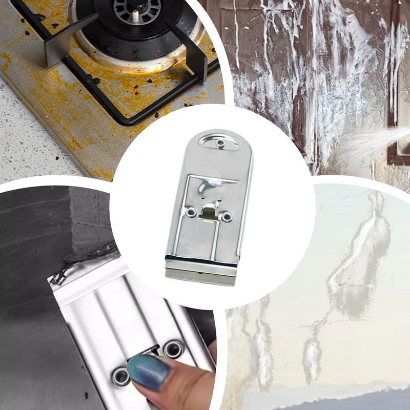 Набор скребков для бритвы, стальной многоцелевой скребок с одним лезвием, инструмент для чистки окон и удаления краски