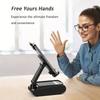 Foldable Tablet Mobile Phone Holder Portable Wireless Bluetooth Speaker Adjustable Desktop Bracket Phone Stand Multi-functional  Charging Bank