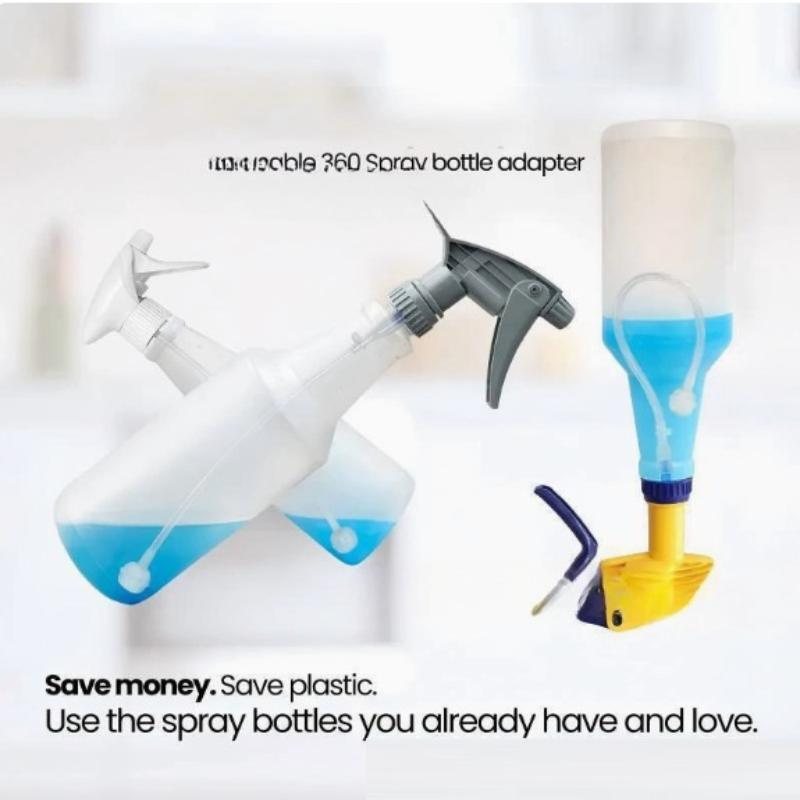 1/2/3 шт. Универсальный адаптер для распылителя 360 градусов Утяжеленный адаптер Насадка на крышку бутылки-распылителя Садовые принадлежности для чистки окон