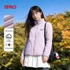 Женская флисовая куртка SPAO приталенного кроя с воротником-стойкой