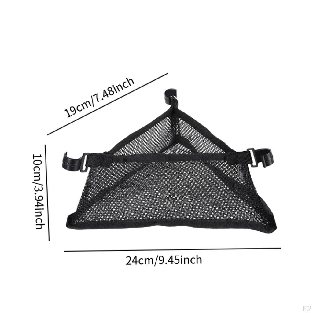 Сумка для пикника под столом Треугольная сетка Аксессуары Легко переносить Складная для