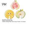 Fast Foaming Dish Sponge 3PCS Wood Pulp Cellulose Dishwashing Sponges, Scratch-Free Flexible Scrubber, Quick Eco Friendly And Easy Drying for Cookware