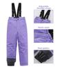 LUCKYLUAN Snowboard and Ski Wear Set for Girls and Sizes Jacket and and Warm for Snow Wisteria Size 130 Kids' Boys, 110-150cm, Pants, Waterproof,