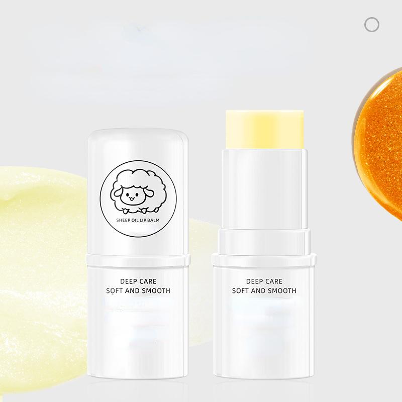 Увлажнение губ Бальзам для губ Успокаивающий Увлажняющий Маленький тюбик Увлажняющий Питательный Медовый Цитрусовый Классический увлажняющий