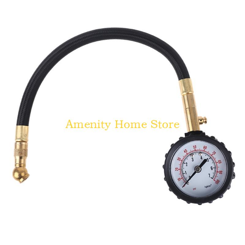 F26C Heavy Duty Tire Pressure Gauge Easy to Read Dial Tire Pressure Gauge