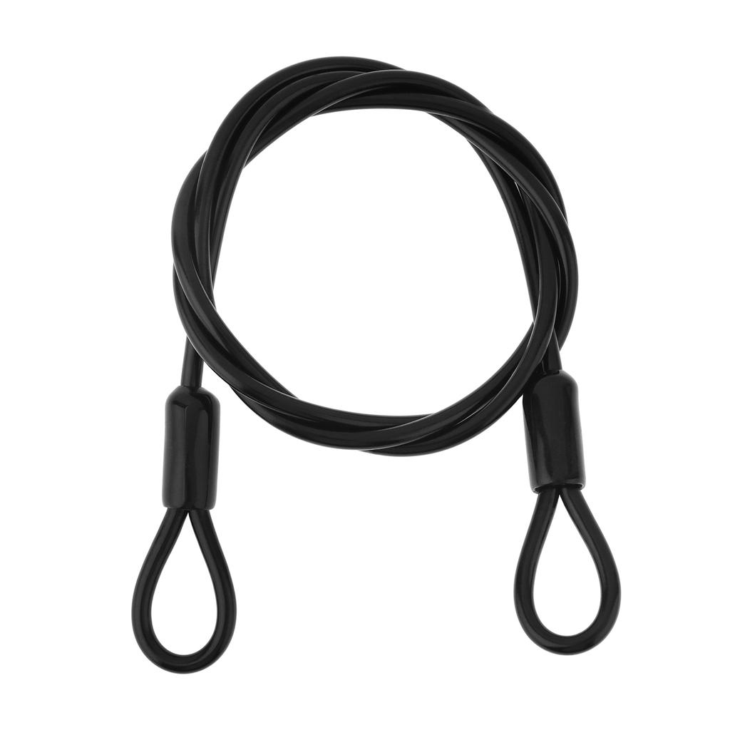 100cm/150cm/200cm Steel Cable Bike Lock Bicycle Motorcycle Cycling Luggage Safety Guard Security Anti-theft Chain Locks Rope Double Loop