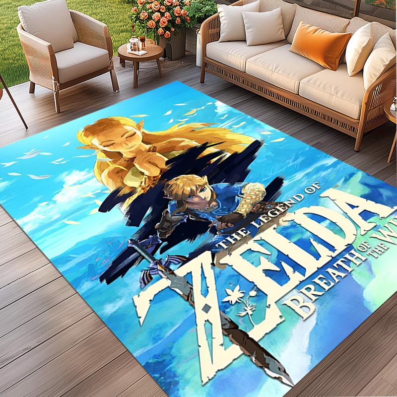 Video games Print Rug, Washable Floor Carpet, For Entryway Dorm Laundry Room Office Study, Home Decor Birthday Christmas Gift