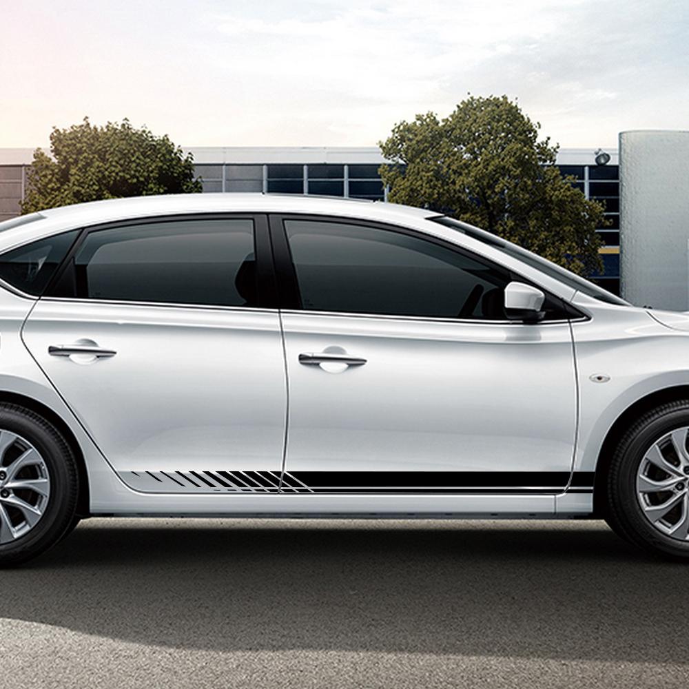 Volkswagen, Vw, Ford, Toyota, Honda, Mercedes, Benz, Renault, наклейка с боковой полосой своими руками, автотюнинг